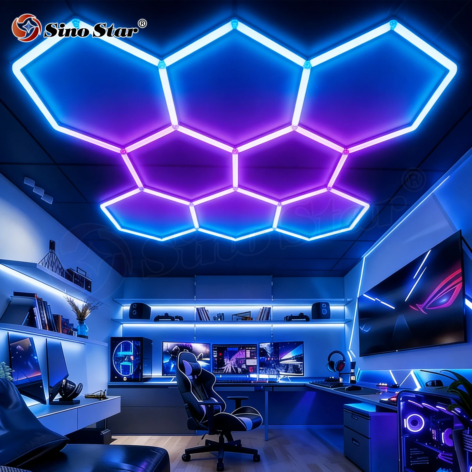 Music Sync RGB LED Light Sound Activated LED Strip Light For Auto Repair Shop Gym Gaming Room KTV Bar Home Decor
Music Sync RGB LED Light Sound Activated LED Strip Light For Auto Repair Shop Gym Gaming Room KTV Bar Home Decor
