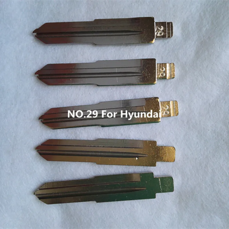 20pcs NO.29 Car key blade FOR Hyundai Sonata Santa fe Replacement flip folding remote key blade 29# 
20pcs NO.29 Car key blade FOR Hyundai Sonata Santa fe Replacement flip folding remote key blade 29#