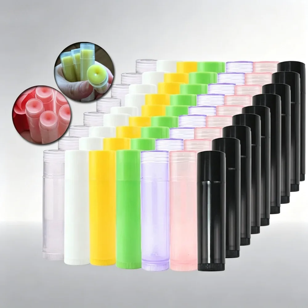 100Pcs/lot 5g Empty Lip Gloss Tubes Refillable Cosmetic Containers Lipstick Balm Jars Portable Travel Bottles DIY Makeup Tools
100Pcs/lot 5g Empty Lip Gloss Tubes Refillable Cosmetic Containers Lipstick Balm Jars Portable Travel Bottles DIY Makeup Tools
