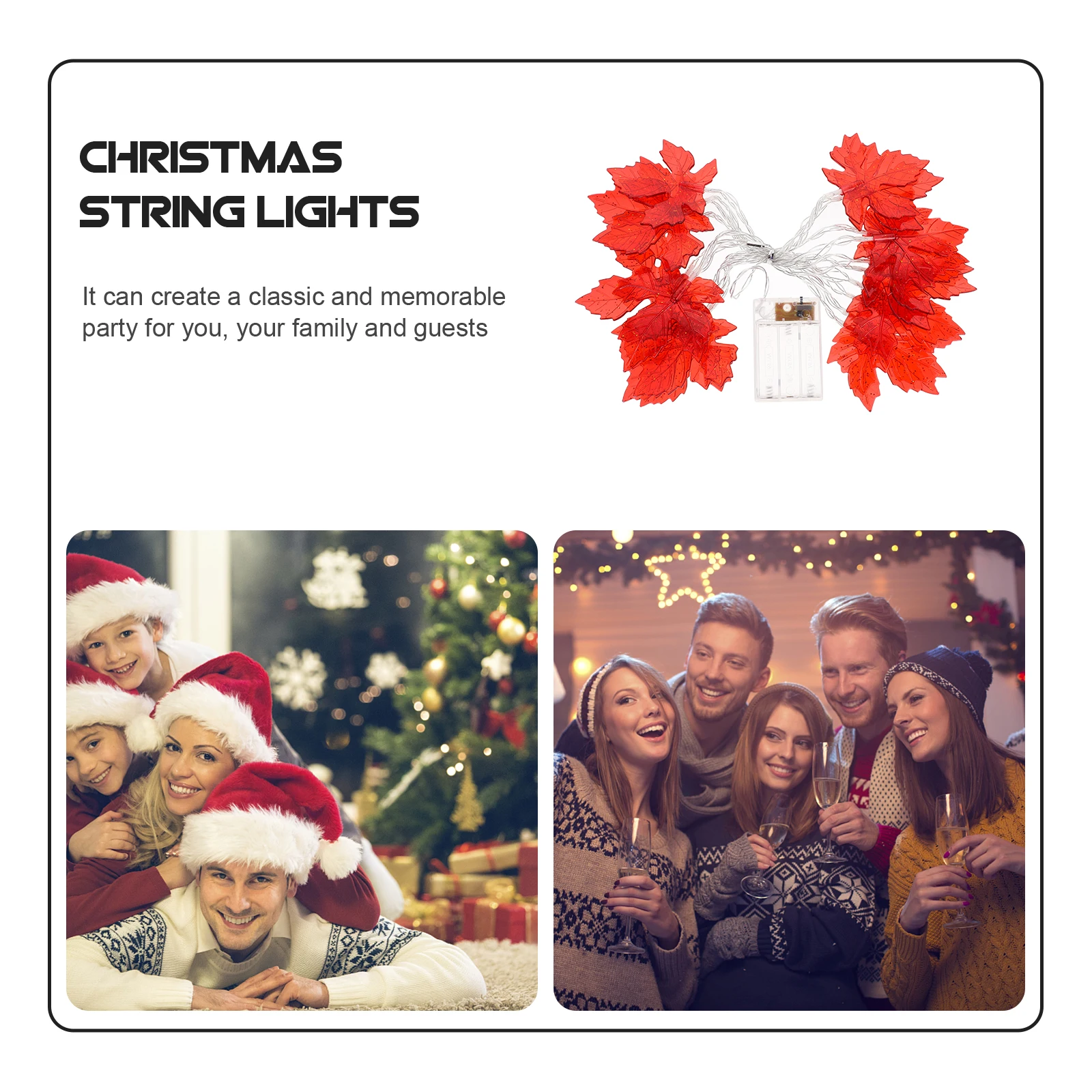 Maple Leaf String Lights Thanksgiving Decoration Diy Party Halloween Hanging LED
Maple Leaf String Lights Thanksgiving Decoration Diy Party Halloween Hanging LED