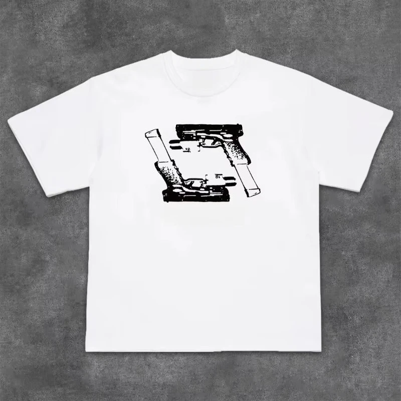 2025 женская футболка с коротким рукавом GLOCK с принтом пистолета, топ с круглым вырезом и короткими рукавами, футболка, женская летняя одежда
2025 женская футболка с коротким рукавом GLOCK с принтом пистолета, топ с круглым вырезом и короткими рукавами, футболка, женская летняя одежда