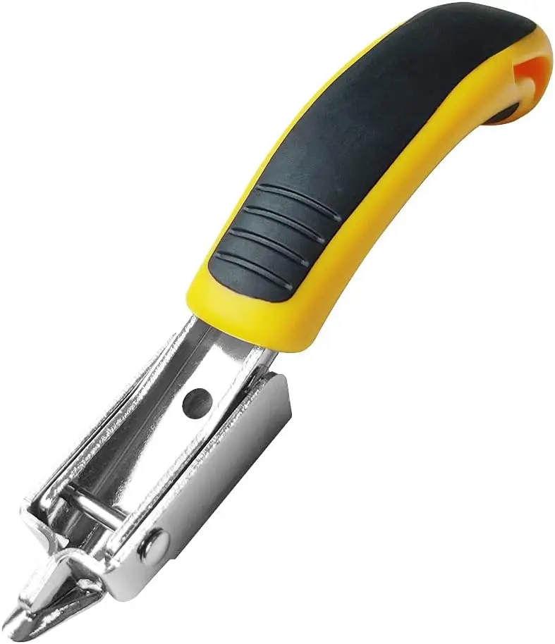 Heavy Duty Staple Remover, Ergonomic Staple Puller for Upholstery & Construction, Yellow
Heavy Duty Staple Remover, Ergonomic Staple Puller for Upholstery & Construction, Yellow