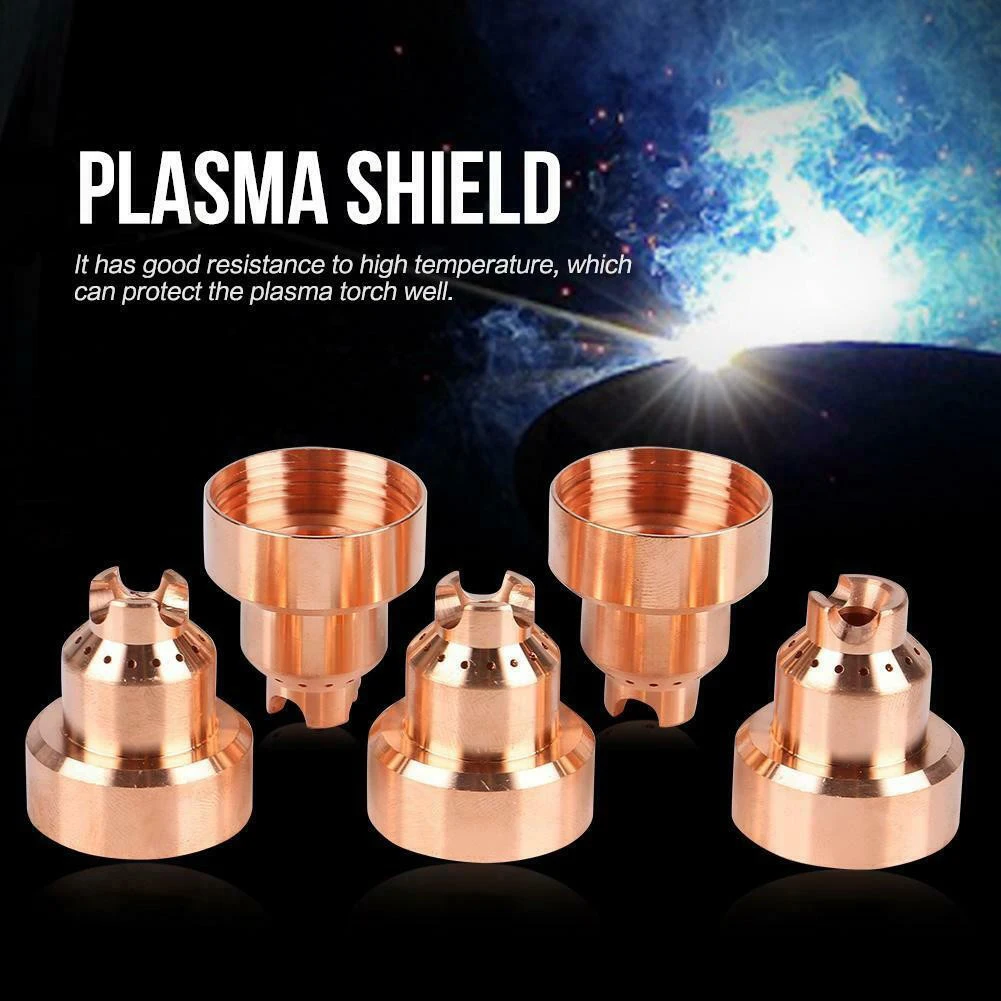 Brand New Cutting Carbon Steel Protective Cap Welding Nozzle 5 Pcs Cutting Consumables FOR MAX65/85/105 Plasma Torch
Brand New Cutting Carbon Steel Protective Cap Welding Nozzle 5 Pcs Cutting Consumables FOR MAX65/85/105 Plasma Torch