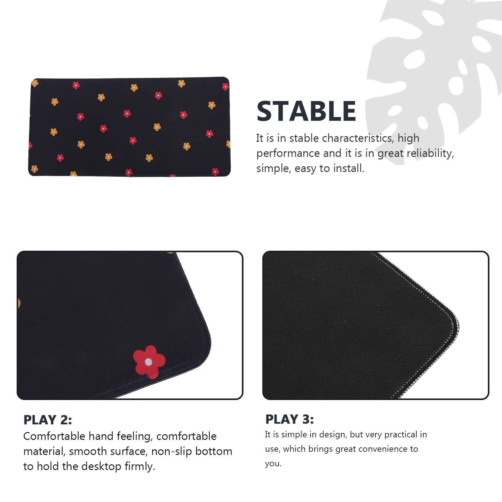 1pc Extra-Long Anti-Slip For Laptop Modern Mouse Pad Pad Gaming Office Home Use Modern Computer Laptop Desk Mat Non-Skid Base
1pc Extra-Long Anti-Slip For Laptop Modern Mouse Pad Pad Gaming Office Home Use Modern Computer Laptop Desk Mat Non-Skid Base