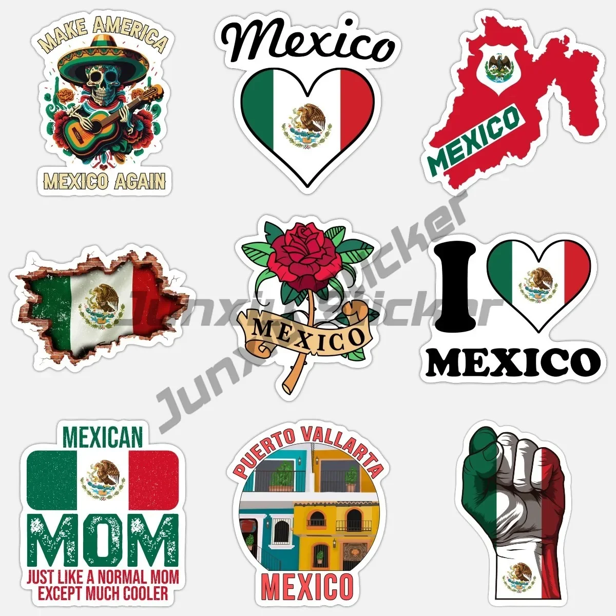 JDM Shocker with Mexican Flag Wakaba Leaf Funny Mexico Skull MX JAL Vinyl Decal Mexican Sticker for Cars Laptops Windows Trucks
JDM Shocker with Mexican Flag Wakaba Leaf Funny Mexico Skull MX JAL Vinyl Decal Mexican Sticker for Cars Laptops Windows Trucks