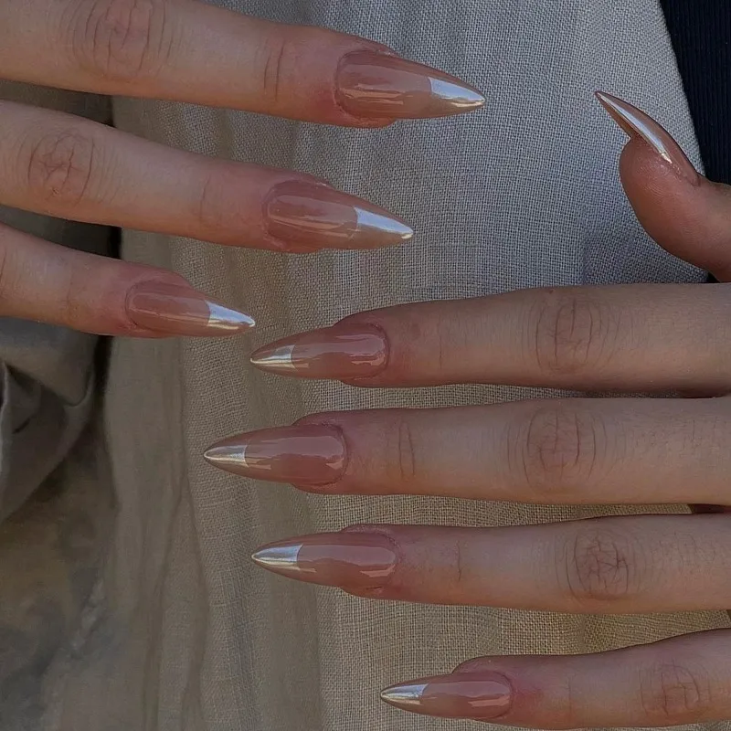 24Pcs Minimalist Almond Shape Press-On Nails Simple and Elegant Look Reusable French Nail Tips for Women&Girls Daily Wear
24Pcs Minimalist Almond Shape Press-On Nails Simple and Elegant Look Reusable French Nail Tips for Women&Girls Daily Wear