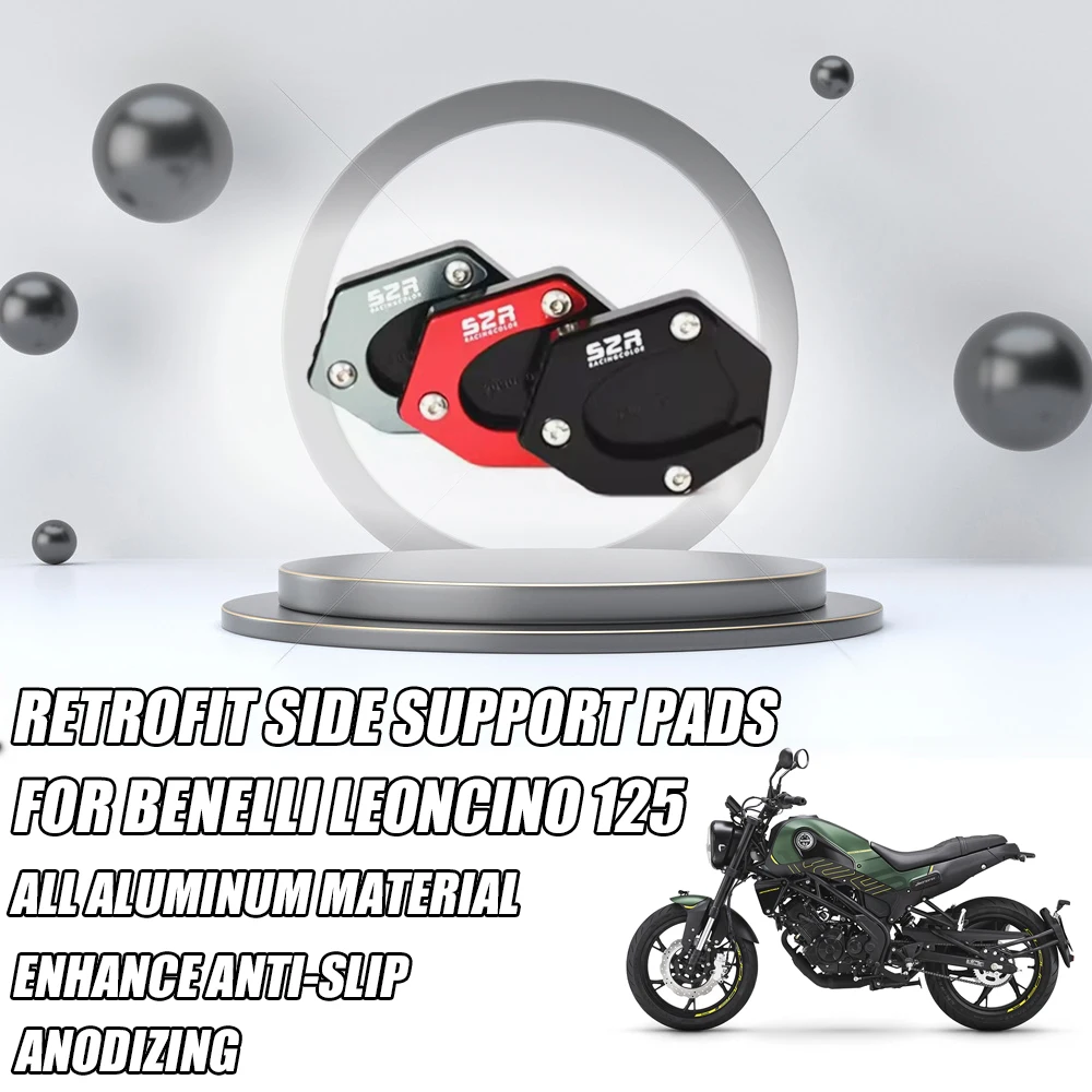 Side Support Pad Non-Slip Foot Pad Side Support Board Foot Support Foot Support Decoration Modification For Benelli Leoncino 125
Side Support Pad Non-Slip Foot Pad Side Support Board Foot Support Foot Support Decoration Modification For Benelli Leoncino 125