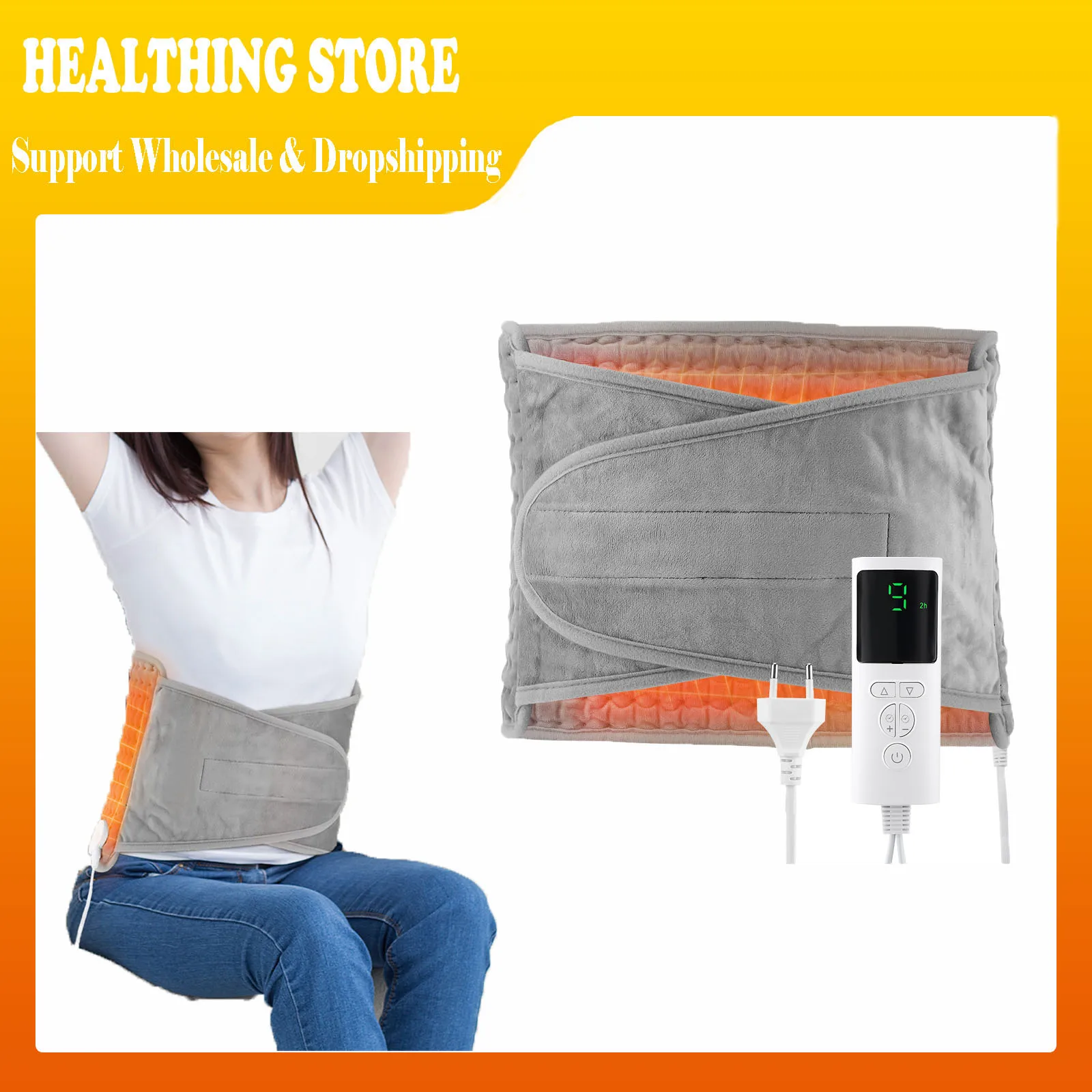 Электрическая грелка для талии, массажный пояс, теплое термоодеяло для шеи, спины, поясницы, сохраняет тепло, приятный для кожи, 9 уровней, регулировка температуры
Электрическая грелка для талии, массажный пояс, теплое термоодеяло для шеи, спины, поясницы, сохраняет тепло, приятный для кожи, 9 уровней, регулировка температуры