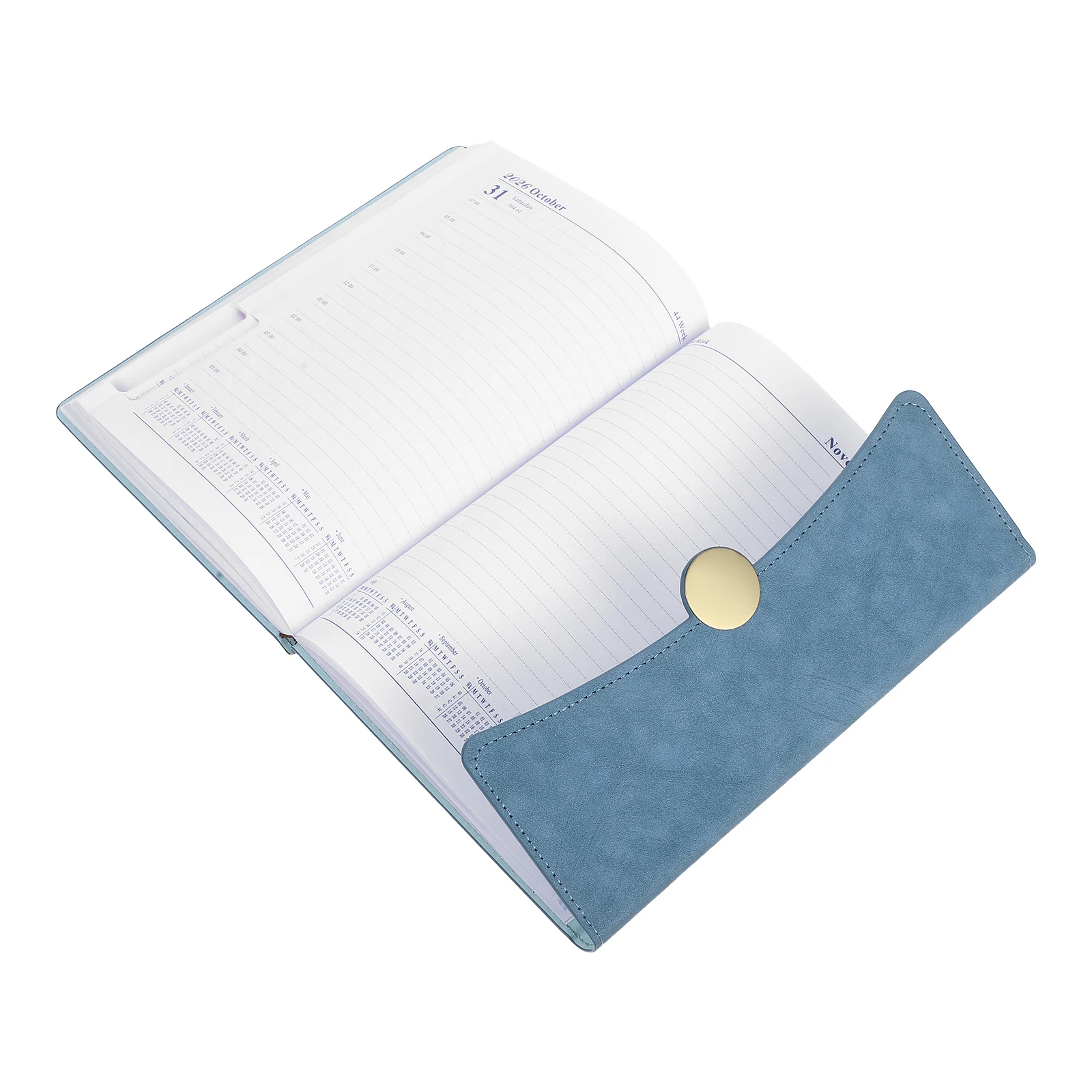 Agenda Book Daily Planner Organizer Schedules Sky-blue Paper Calendar Notebook Student
Agenda Book Daily Planner Organizer Schedules Sky-blue Paper Calendar Notebook Student