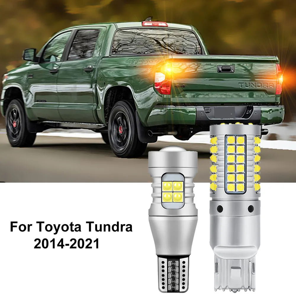 LED Bulb For Toyota Tundra 2014 2015 2016 2017 2018 2019 2020 2021 LED Car Exterior Turn Signal Backup Bulbs CANBUS
LED Bulb For Toyota Tundra 2014 2015 2016 2017 2018 2019 2020 2021 LED Car Exterior Turn Signal Backup Bulbs CANBUS