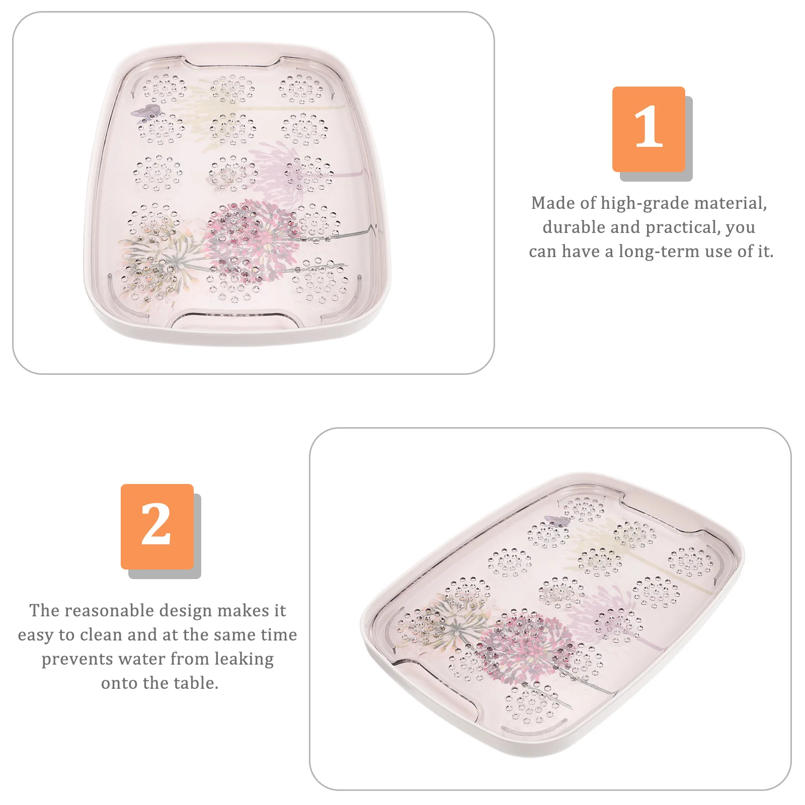 Double Layer Tea Tray Coffee Cup Draining Dish Drying Storage Fruit Serving Kitchen Tea Cup Drain Tray
Double Layer Tea Tray Coffee Cup Draining Dish Drying Storage Fruit Serving Kitchen Tea Cup Drain Tray