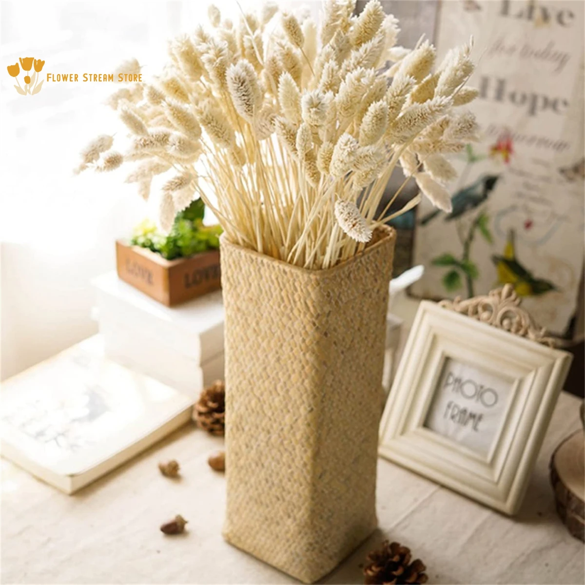 Natural Gem Grass Dried Flowers Jewelry Pampas Bouquets Wedding Flower Arrangements Home Boho Room Decoration Photography Props
Natural Gem Grass Dried Flowers Jewelry Pampas Bouquets Wedding Flower Arrangements Home Boho Room Decoration Photography Props