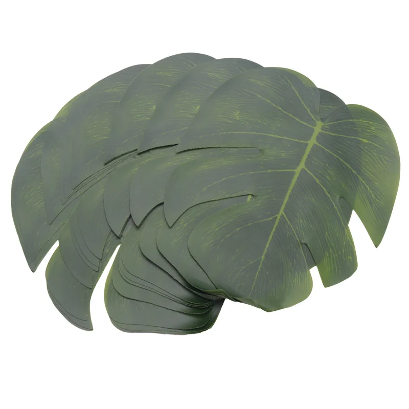 ABSE-360 Pcs Tropical Party Decoration Supplies 8 Inch Tropical Palm Monstera Leaves And Hibiscus Flowers, Simulation Leaf
ABSE-360 Pcs Tropical Party Decoration Supplies 8 Inch Tropical Palm Monstera Leaves And Hibiscus Flowers, Simulation Leaf