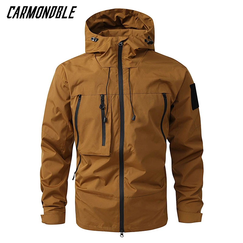 CARMONDBLE Cycling Men's Mountain Bike Jackets Outdoor Windbreaker Road Motocross Hooded Coats MTB Bicycle Waterproof Clothing
CARMONDBLE Cycling Men's Mountain Bike Jackets Outdoor Windbreaker Road Motocross Hooded Coats MTB Bicycle Waterproof Clothing