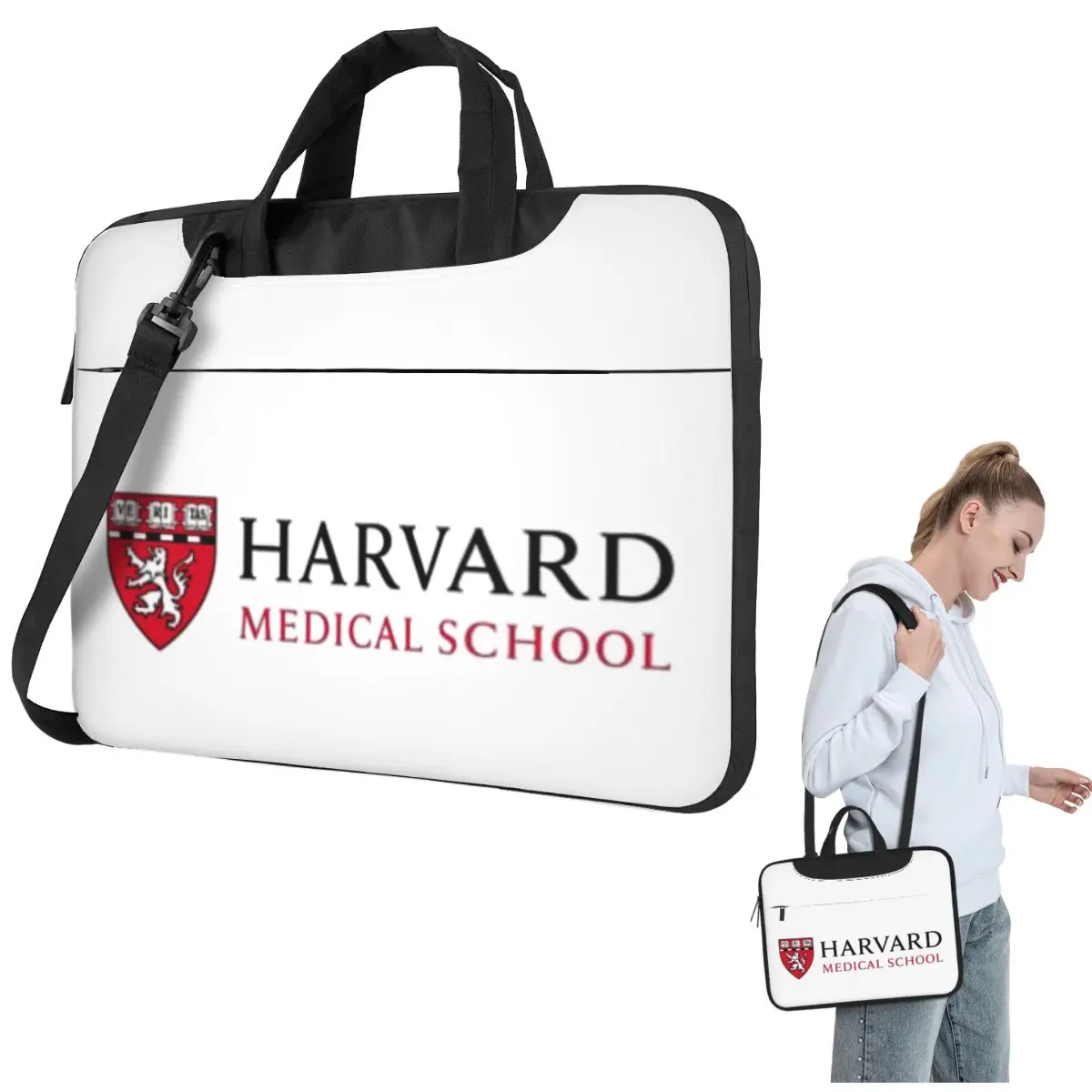Harvard Medical School Crossbody Laptop Bag Case Computer Bag 13 14 15.6 Inch Notebook Pouch for Macbook Pro
Harvard Medical School Crossbody Laptop Bag Case Computer Bag 13 14 15.6 Inch Notebook Pouch for Macbook Pro