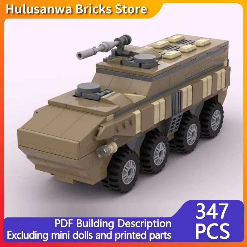 M1127 Reconnaissance Vehicle Model MOC Building Bricks War Equipment Modular Technology Gifts Holiday Assemble Children Toy Suit
M1127 Reconnaissance Vehicle Model MOC Building Bricks War Equipment Modular Technology Gifts Holiday Assemble Children Toy Suit