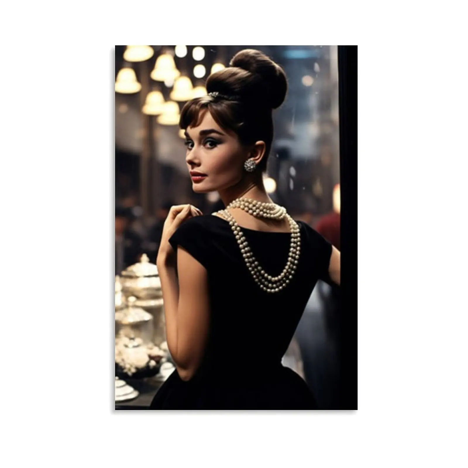 Audrey Hepburn Black And White Vintage Poster
Audrey Hepburn Black And White Vintage Poster