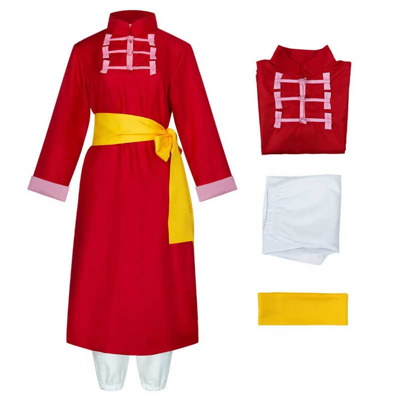 Anime Kagura Cosplay Gintama Cosplay Costume Red Cheongsam Head Ornament Kagura Suit Belt Halloween Carnival Costumes for Women
Anime Kagura Cosplay Gintama Cosplay Costume Red Cheongsam Head Ornament Kagura Suit Belt Halloween Carnival Costumes for Women
