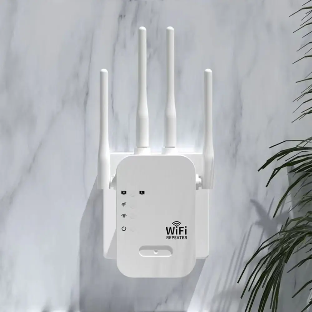Anti-interference 4 Antennas WiFi Repeater Stable High Speed WiFi Booster Dual Band Heat Dissipation WiFi Extender Office
Anti-interference 4 Antennas WiFi Repeater Stable High Speed WiFi Booster Dual Band Heat Dissipation WiFi Extender Office