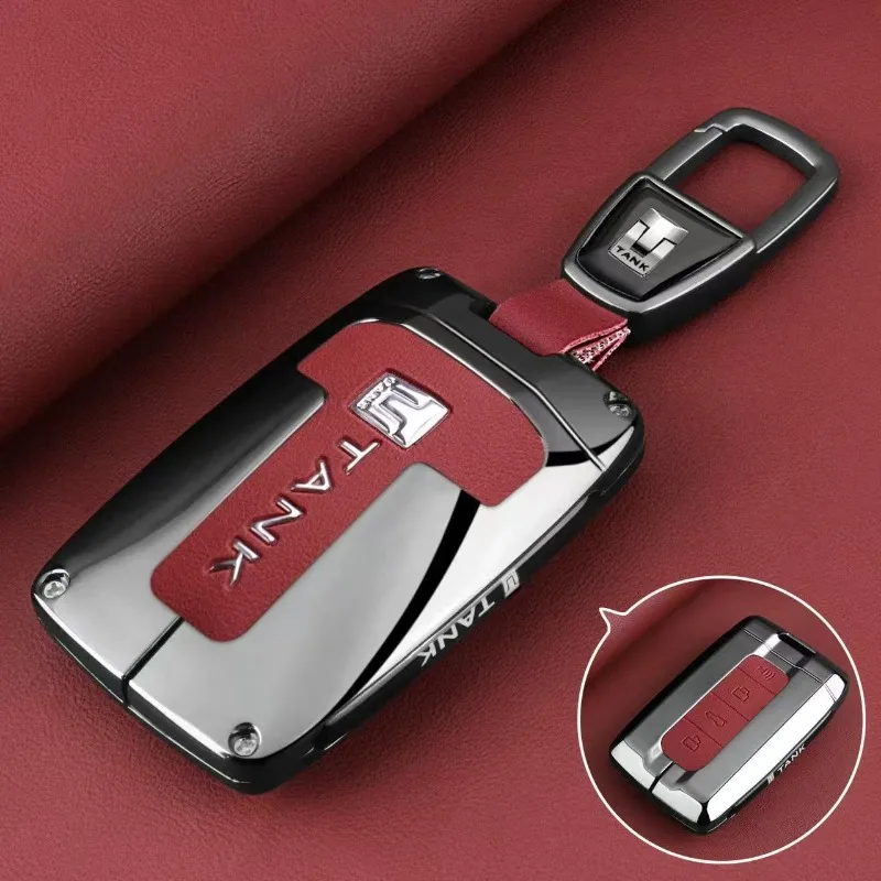 Premium Zinc Alloy Key Cover Case for Tank 500 / 300 / 400 / New 300 / Hi4T / 700 / Hi4Z (2024) - Protective Key Fob Shell
Premium Zinc Alloy Key Cover Case for Tank 500 / 300 / 400 / New 300 / Hi4T / 700 / Hi4Z (2024) - Protective Key Fob Shell