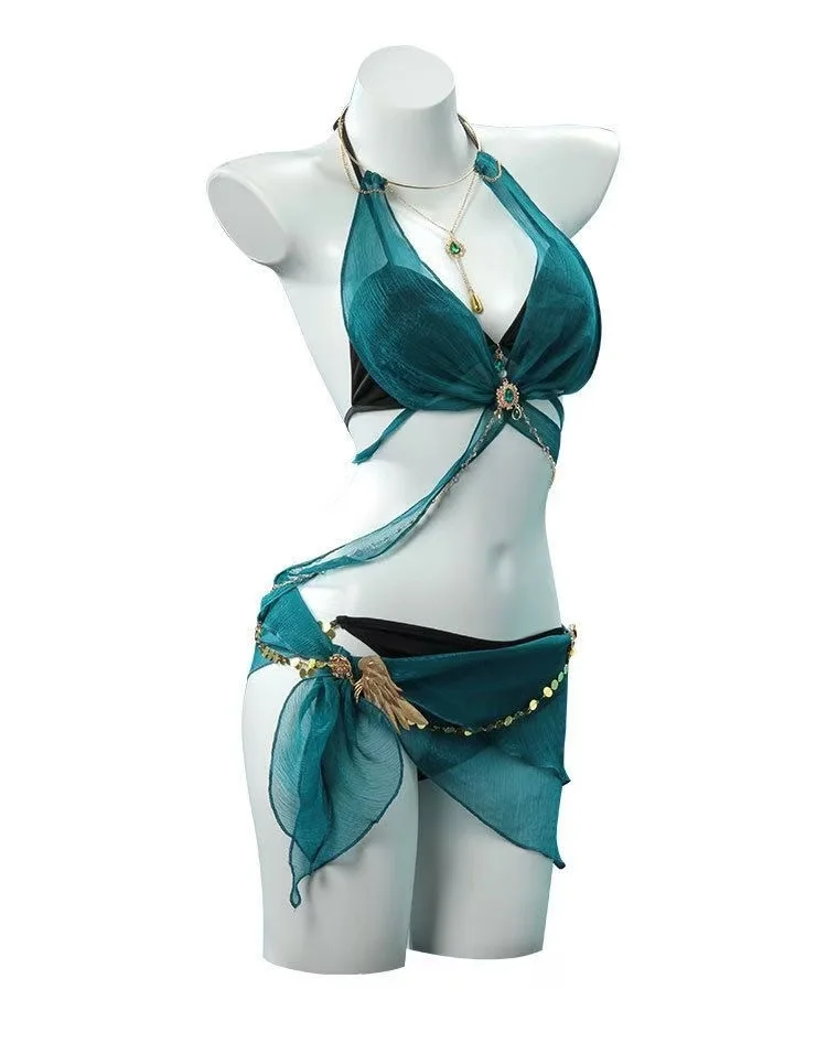 Cosplay Naraka: Bladepoint Coswear Qique Forest Summer Solstice Swimsuit Canaan Cosplay Swimwear Season Bright
Cosplay Naraka: Bladepoint Coswear Qique Forest Summer Solstice Swimsuit Canaan Cosplay Swimwear Season Bright