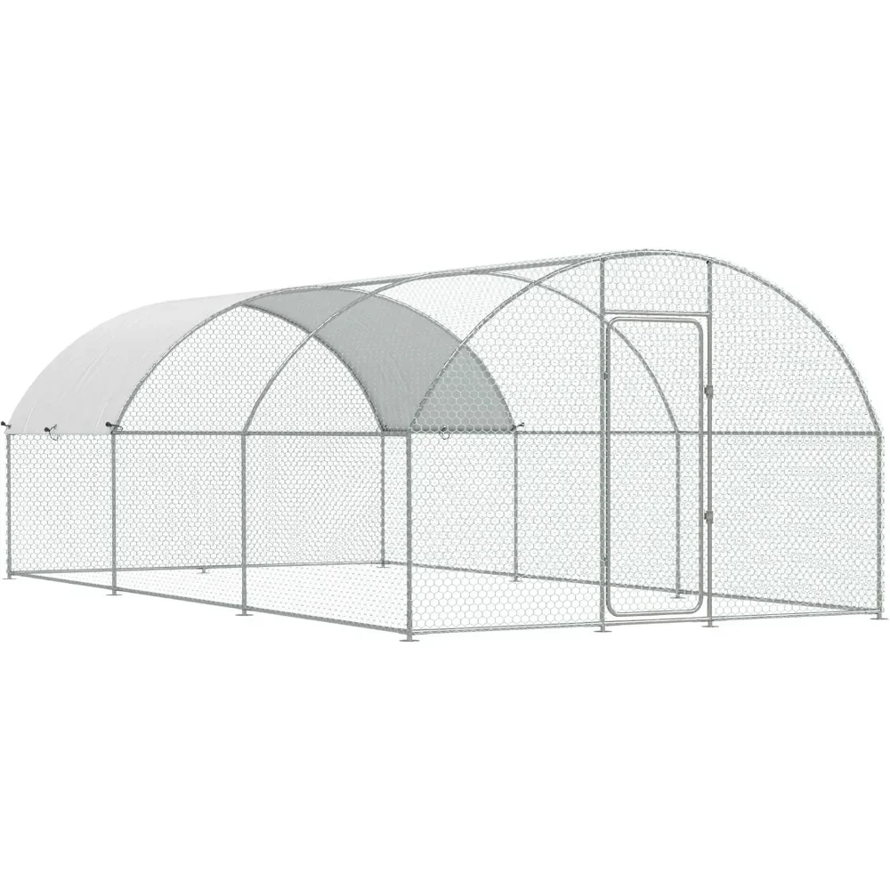 Очень большая металлическая ручка для курятника на дворе с крышкой, 19,5x10x6,4 фута, ручка для ходьбы на открытом воздухе, заднем дворе и ферме, курица
Очень большая металлическая ручка для курятника на дворе с крышкой, 19,5x10x6,4 фута, ручка для ходьбы на открытом воздухе, заднем дворе и ферме, курица