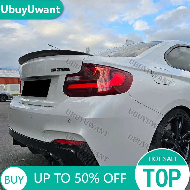 F87 M2 for BMW F87 F22 220i 228i M235i 2014-2018 P Style Carbon Fiber Car Rear Roof Spoiler
F87 M2 for BMW F87 F22 220i 228i M235i 2014-2018 P Style Carbon Fiber Car Rear Roof Spoiler