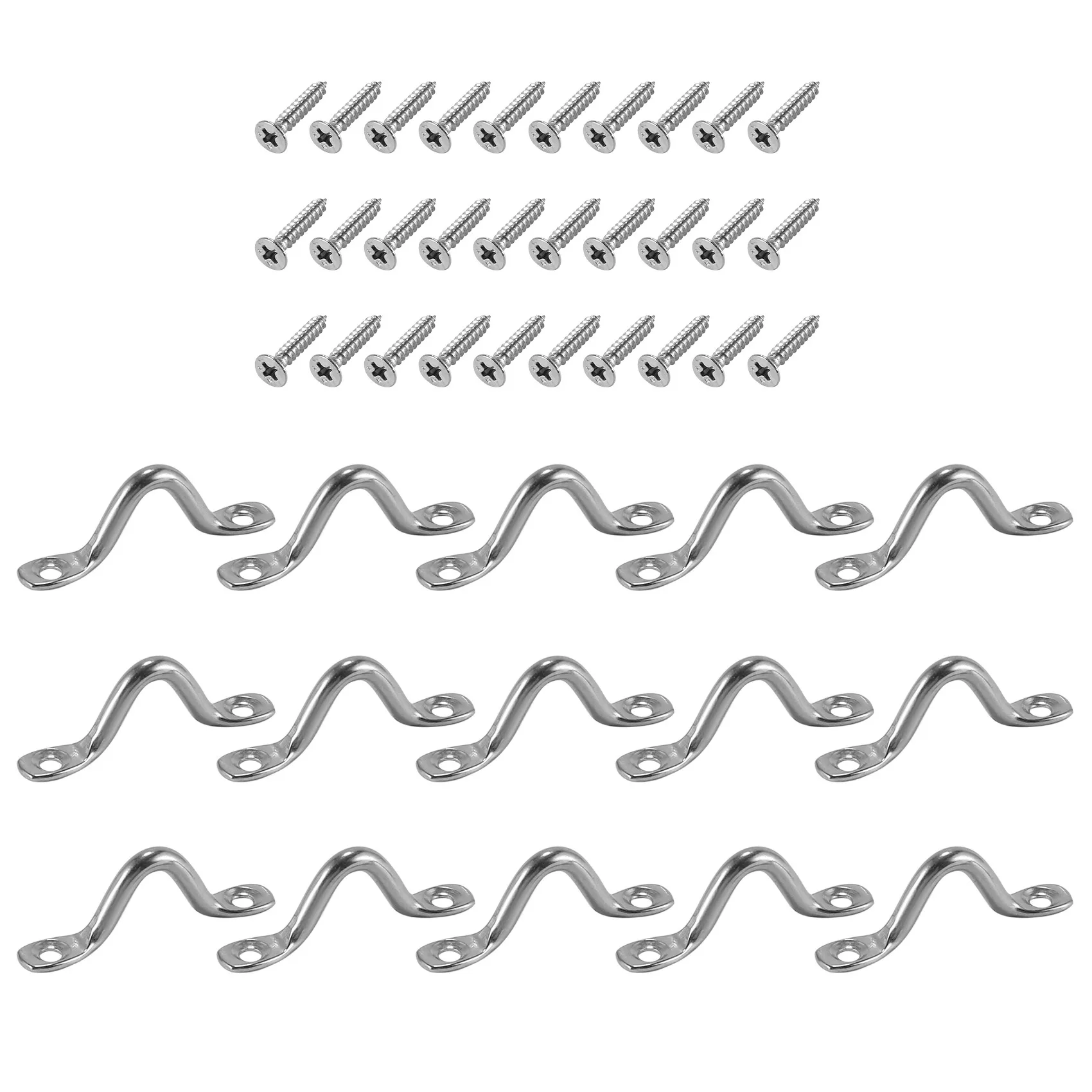 A08P-15Pcs Stainless Steel Peck Plate Eye Plates Ceiling Hook Kayak Eye Plate Kayak Pad For Kayak Canoe, Kayak Canoe Rigging
A08P-15Pcs Stainless Steel Peck Plate Eye Plates Ceiling Hook Kayak Eye Plate Kayak Pad For Kayak Canoe, Kayak Canoe Rigging