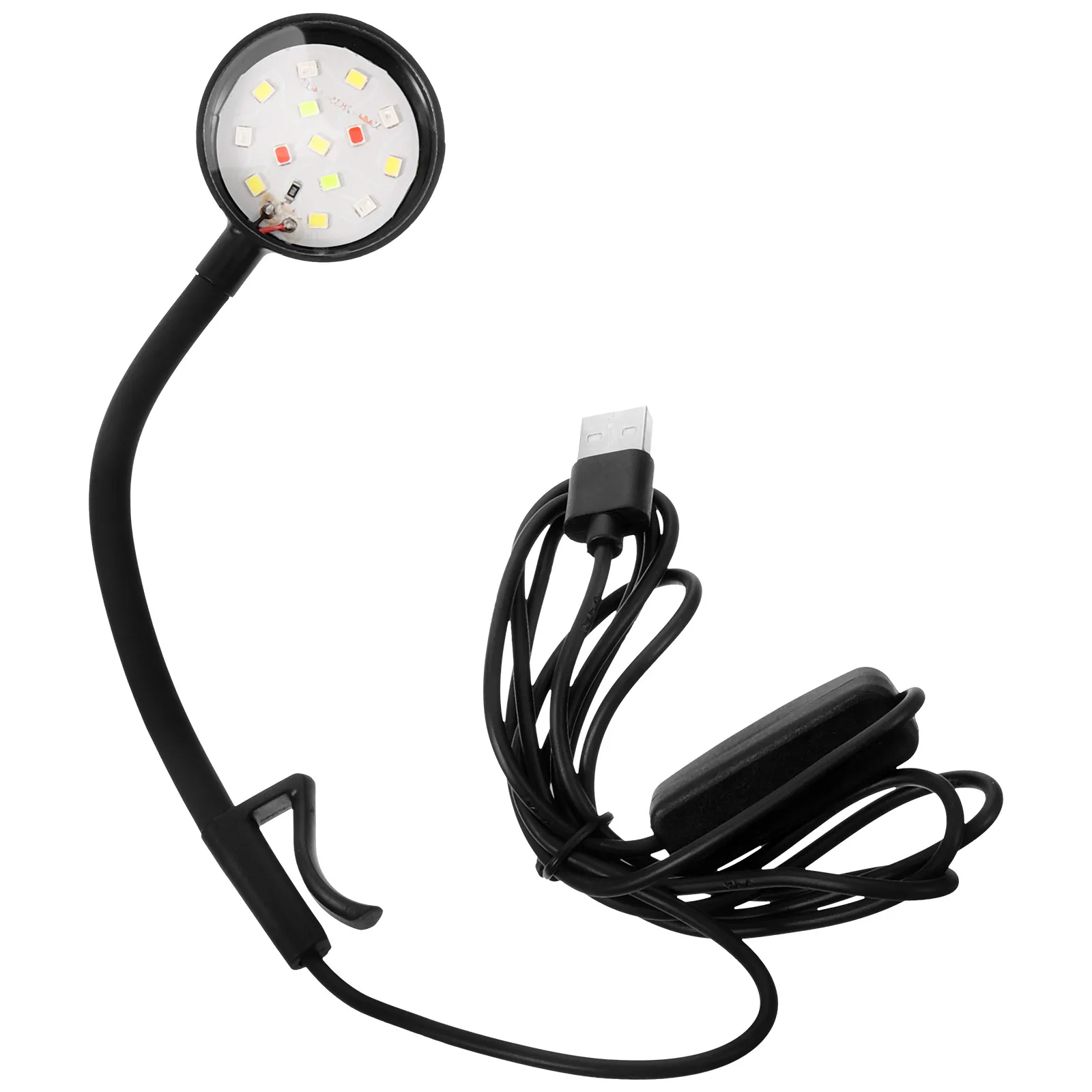 Fish Tank Lights LED Aquarium Lamp USB Mini Lighting Small Resistant Reusable Waterproof Black Color
Fish Tank Lights LED Aquarium Lamp USB Mini Lighting Small Resistant Reusable Waterproof Black Color