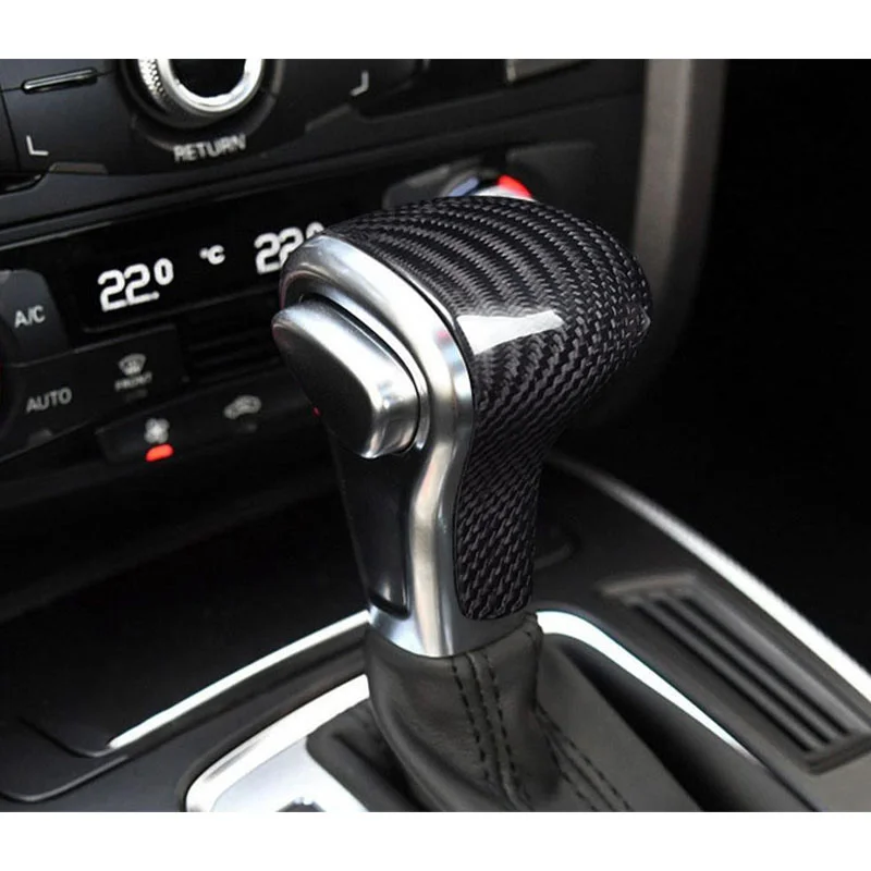 For Audi A4 B8 A5 A6 A7 Q5 8R Q7 S6 S7 ABS Carbon Fiber Car Gear Shift Handle Protection Cover Trim Stickers Car Accessories
For Audi A4 B8 A5 A6 A7 Q5 8R Q7 S6 S7 ABS Carbon Fiber Car Gear Shift Handle Protection Cover Trim Stickers Car Accessories