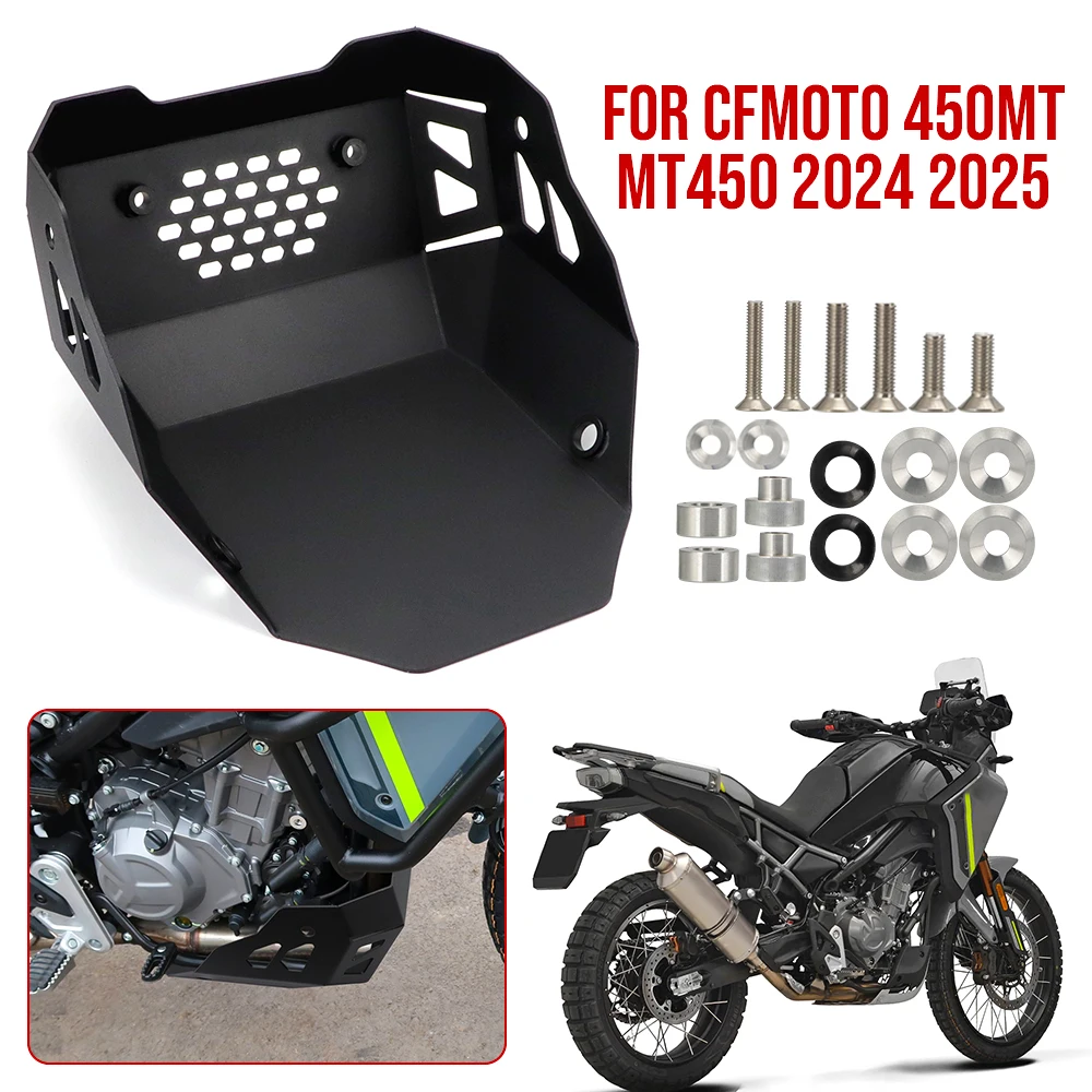 Motorcycle Accessories Skid Plate Bash Frame Guard Protection Cover For CFMOTO CF450MT 450 MT 450 MT450 mt450 2024 2025
Motorcycle Accessories Skid Plate Bash Frame Guard Protection Cover For CFMOTO CF450MT 450 MT 450 MT450 mt450 2024 2025