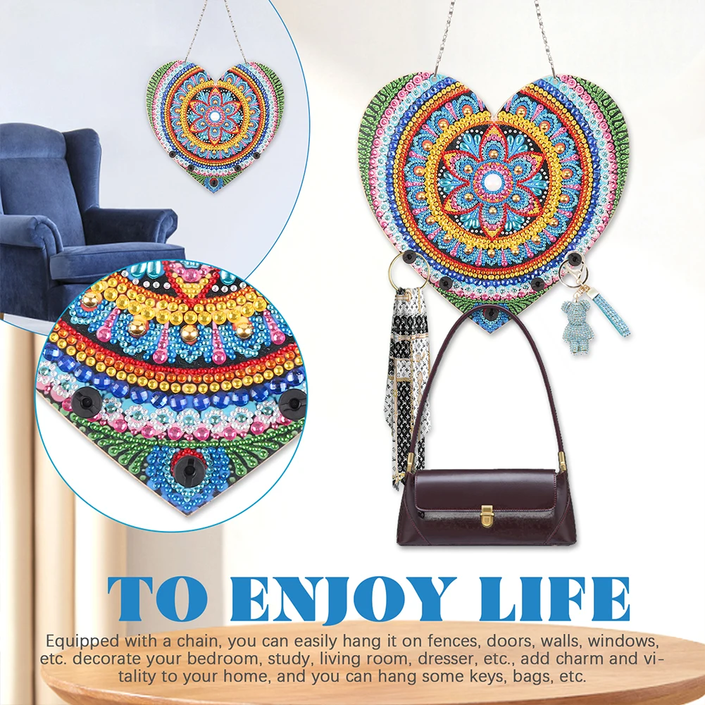 Wooden Special Shaped Cute Diamond Art Hanging Pendant Storage Rack Diamond Painting Hanging Sign Storage Rack for Garden Decor
Wooden Special Shaped Cute Diamond Art Hanging Pendant Storage Rack Diamond Painting Hanging Sign Storage Rack for Garden Decor