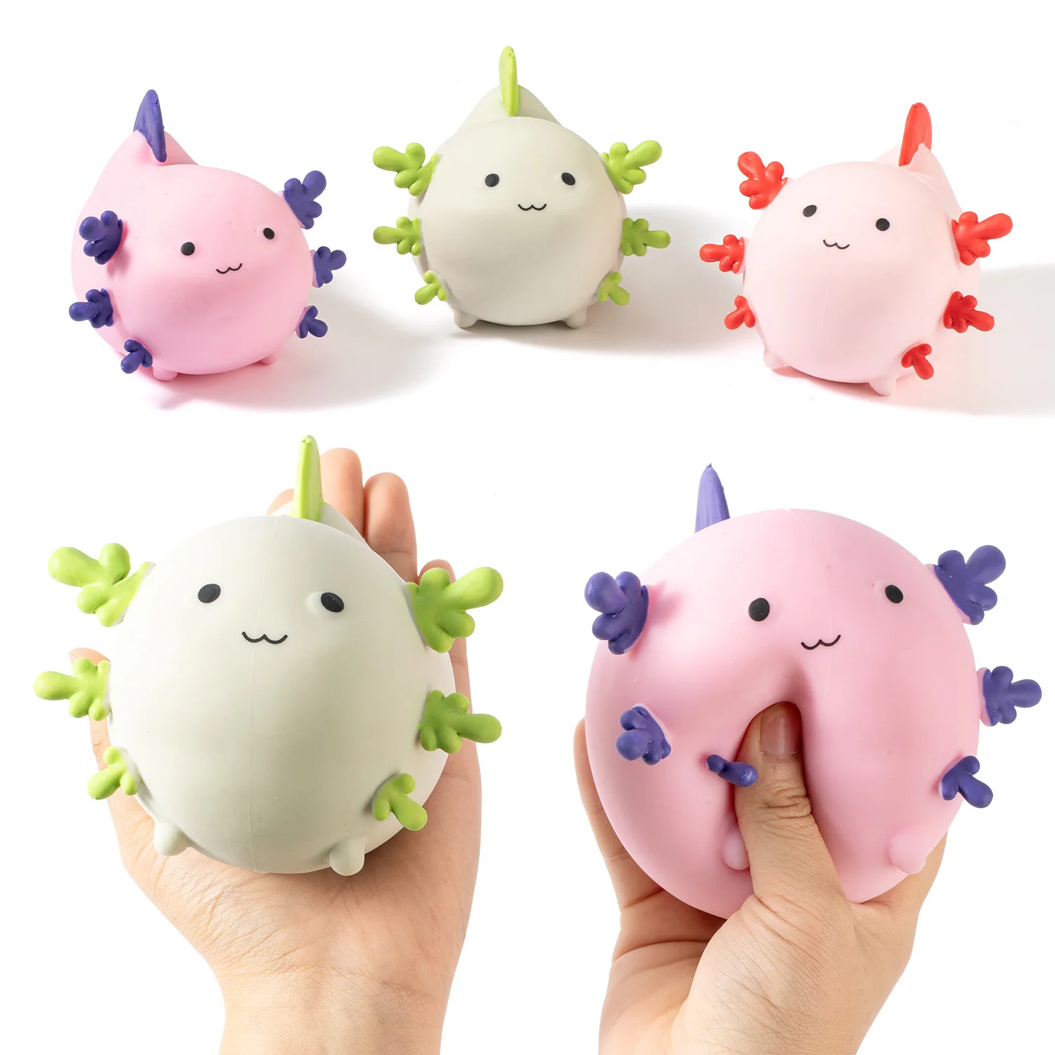 Squishy Squeeze Fidget Toys Cute Axolotl Soft Sensory Stress Ball Pinch Vent Anti-stress Toys Kids Teen Gift Party Favors
Squishy Squeeze Fidget Toys Cute Axolotl Soft Sensory Stress Ball Pinch Vent Anti-stress Toys Kids Teen Gift Party Favors