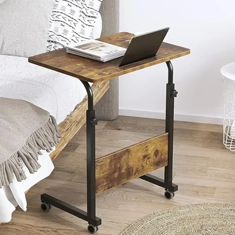 Rolling Desk Mobile Standing Desk Mobile Side Table 23.6 Inches w/Wheels Adjustable Movable Portable Laptop Computer Stand or Be
Rolling Desk Mobile Standing Desk Mobile Side Table 23.6 Inches w/Wheels Adjustable Movable Portable Laptop Computer Stand or Be