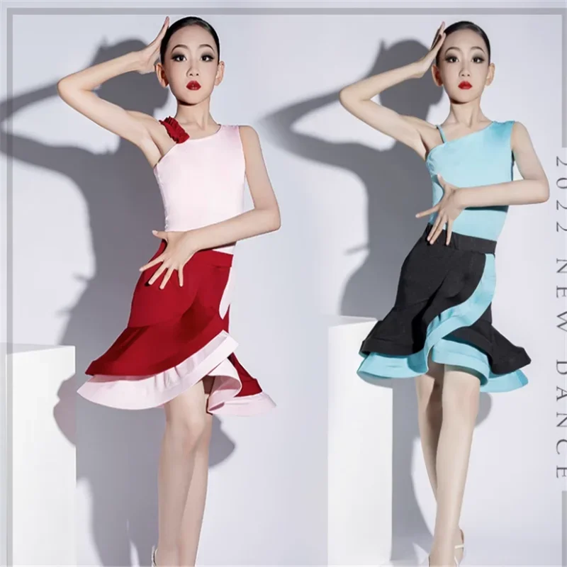 Girl Latin Dance Dress Kids Professional Competition Ballroom Dancewear Children Ango Cha Cha Rumba Stage Perfromance Costume
Girl Latin Dance Dress Kids Professional Competition Ballroom Dancewear Children Ango Cha Cha Rumba Stage Perfromance Costume