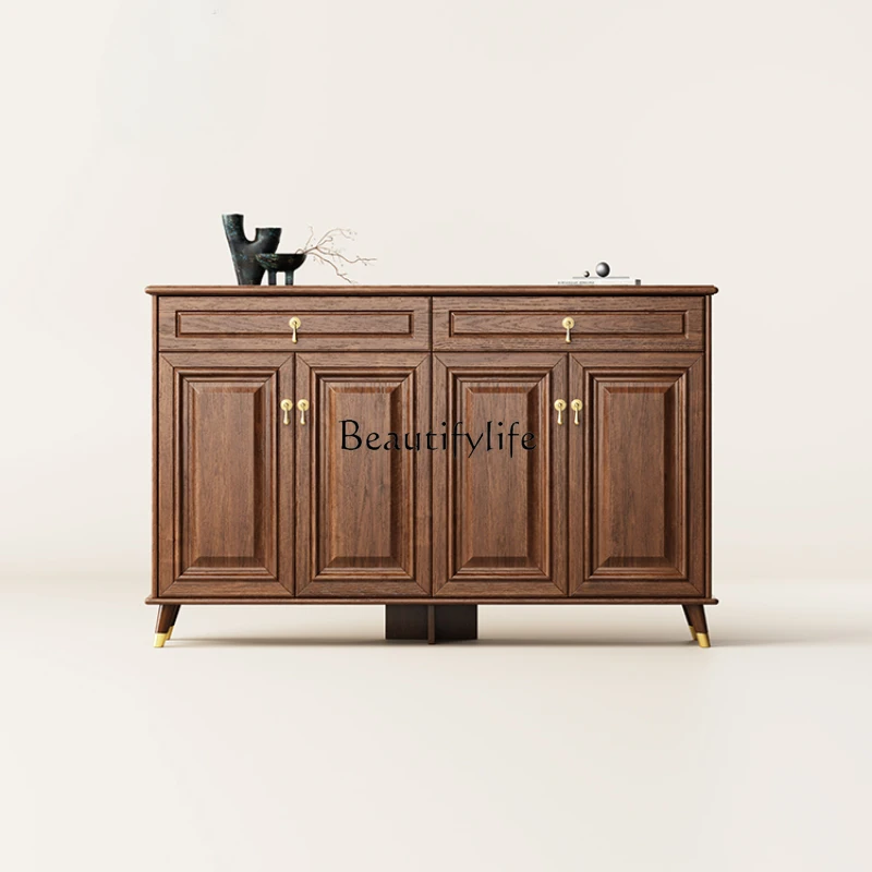 Solid wood shoe cabinet home entrance multi-functional living room decorative locker modern simplicity
Solid wood shoe cabinet home entrance multi-functional living room decorative locker modern simplicity