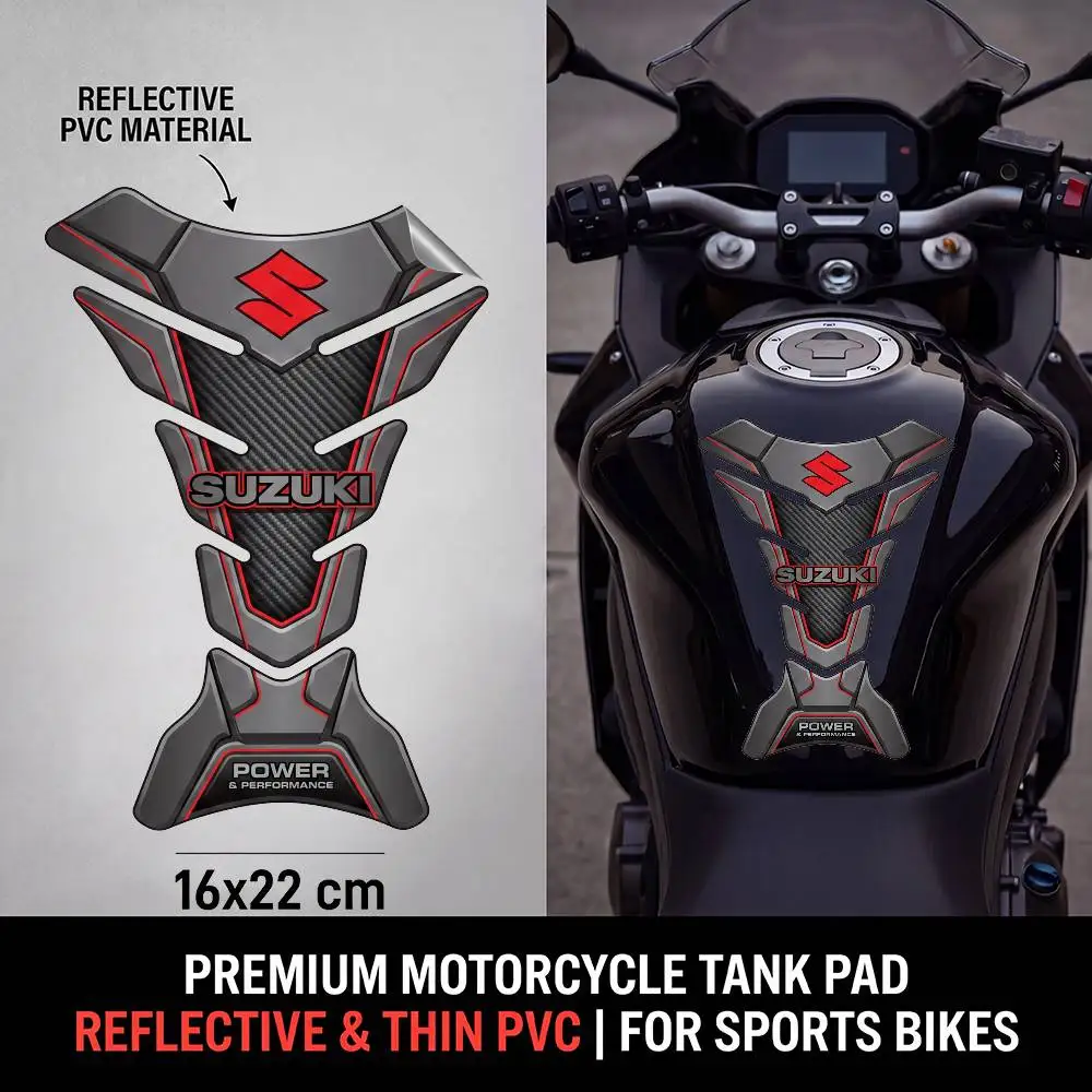 FOR SUZUKI Motorcycle PVC Tank Pad Tank Cap Protector Racing Sticker Universal
FOR SUZUKI Motorcycle PVC Tank Pad Tank Cap Protector Racing Sticker Universal