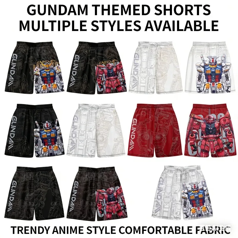 RX-78-2 Gundam Pixel Art Print Casual Shorts Men Summer Loose Fit Streetwear Beach Shorts Anime Fan Merch Quick Dry
RX-78-2 Gundam Pixel Art Print Casual Shorts Men Summer Loose Fit Streetwear Beach Shorts Anime Fan Merch Quick Dry
