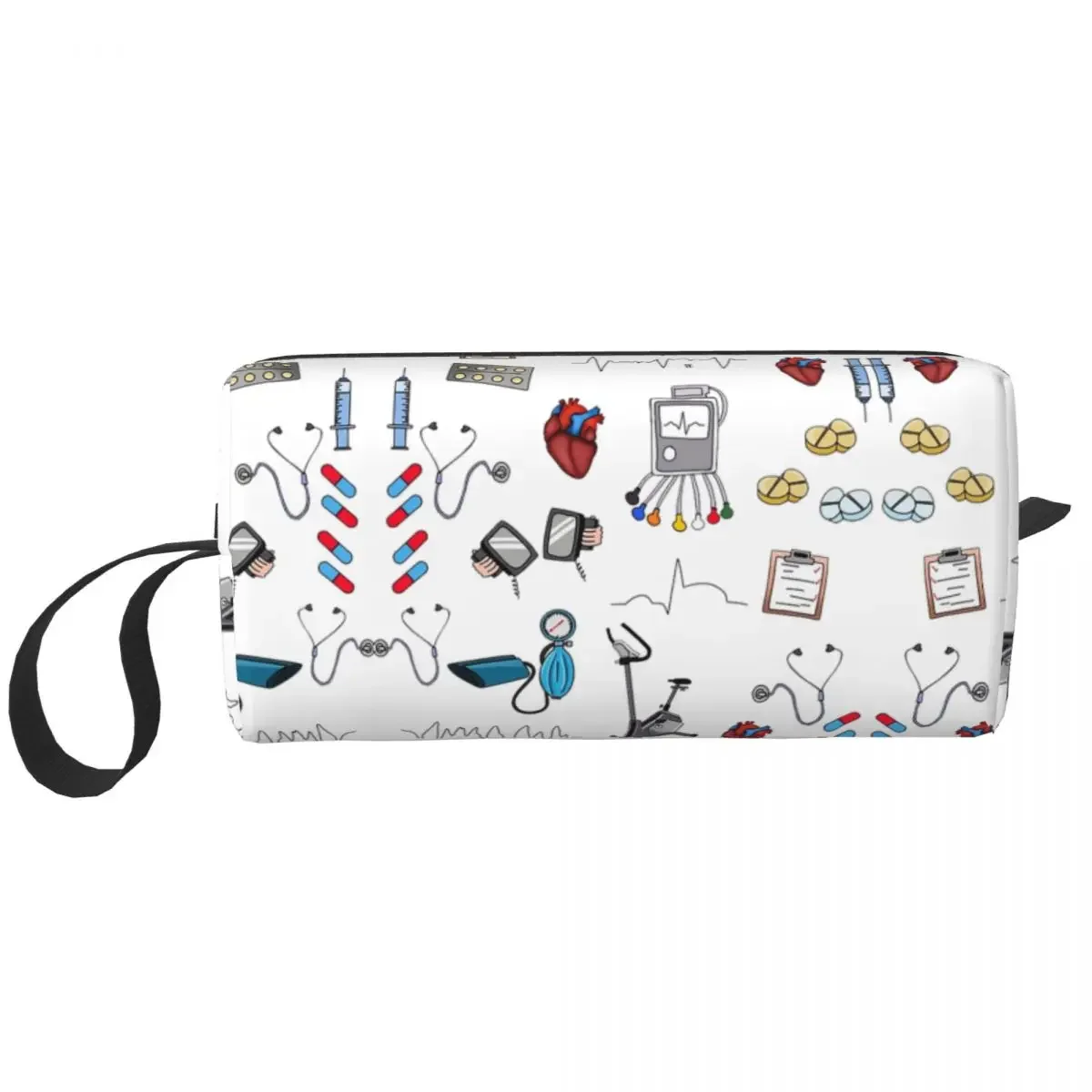 Cardiology Makeup Bag Cosmetic Organizer Storage Dopp Kit Toiletry Cosmetic Bag for Women Beauty Travel Pencil Case
Cardiology Makeup Bag Cosmetic Organizer Storage Dopp Kit Toiletry Cosmetic Bag for Women Beauty Travel Pencil Case