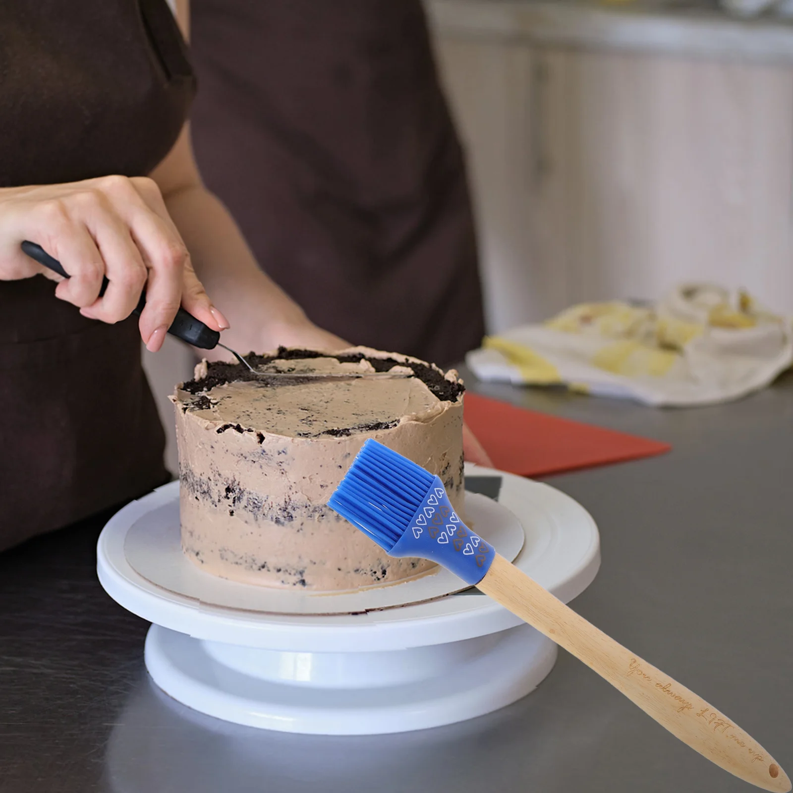 3Pcs Silicone Spatula Set High Temperature Resistant Baking Tools Kitchen Pastry Brush Small Rubber Scraper Cream Butter
3Pcs Silicone Spatula Set High Temperature Resistant Baking Tools Kitchen Pastry Brush Small Rubber Scraper Cream Butter