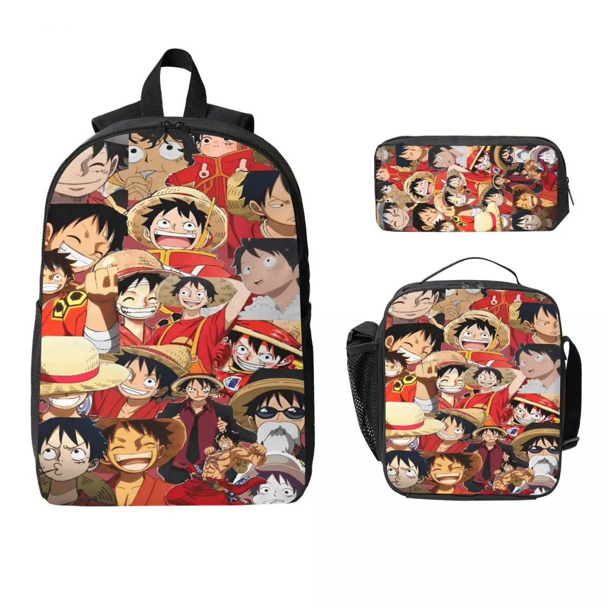 Luffys O-one-pieces Kids Backpack Lunch Box Pen Bags for Boys Girls Backpacks School bag Bookbag Set
Luffys O-one-pieces Kids Backpack Lunch Box Pen Bags for Boys Girls Backpacks School bag Bookbag Set