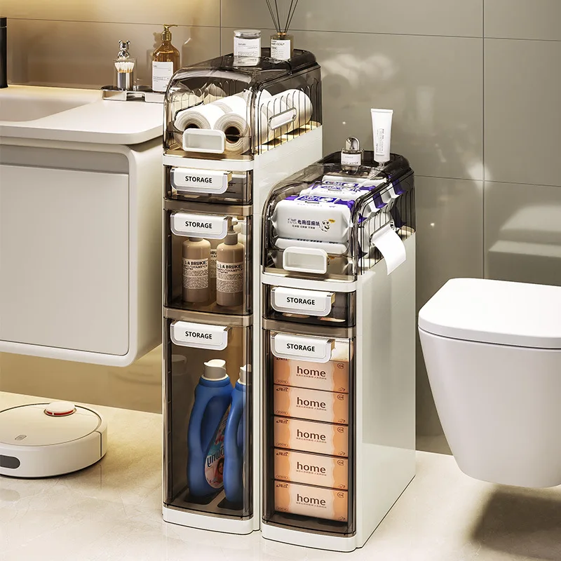 Bathroom Narrow Slot Storage Cabinet Toilet Side Locker Toilet Toilet Seam Storage Cabinet Multifunctional Shelf
Bathroom Narrow Slot Storage Cabinet Toilet Side Locker Toilet Toilet Seam Storage Cabinet Multifunctional Shelf