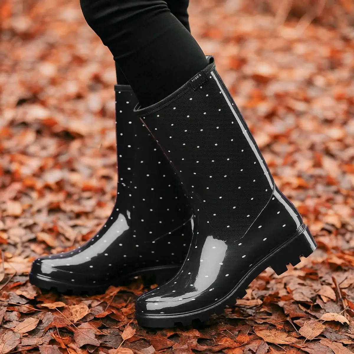 Women's Rain Boots Waterproof Garden Shoes Colorful Printed Knee High Rubber Boots Anti-Slipping Rainboots For Ladies With Comfort Insole Tall Wellington Rain Shoes
Women's Rain Boots Waterproof Garden Shoes Colorful Printed Knee High Rubber Boots Anti-Slipping Rainboots For Ladies With Comfort Insole Tall Wellington Rain Shoes