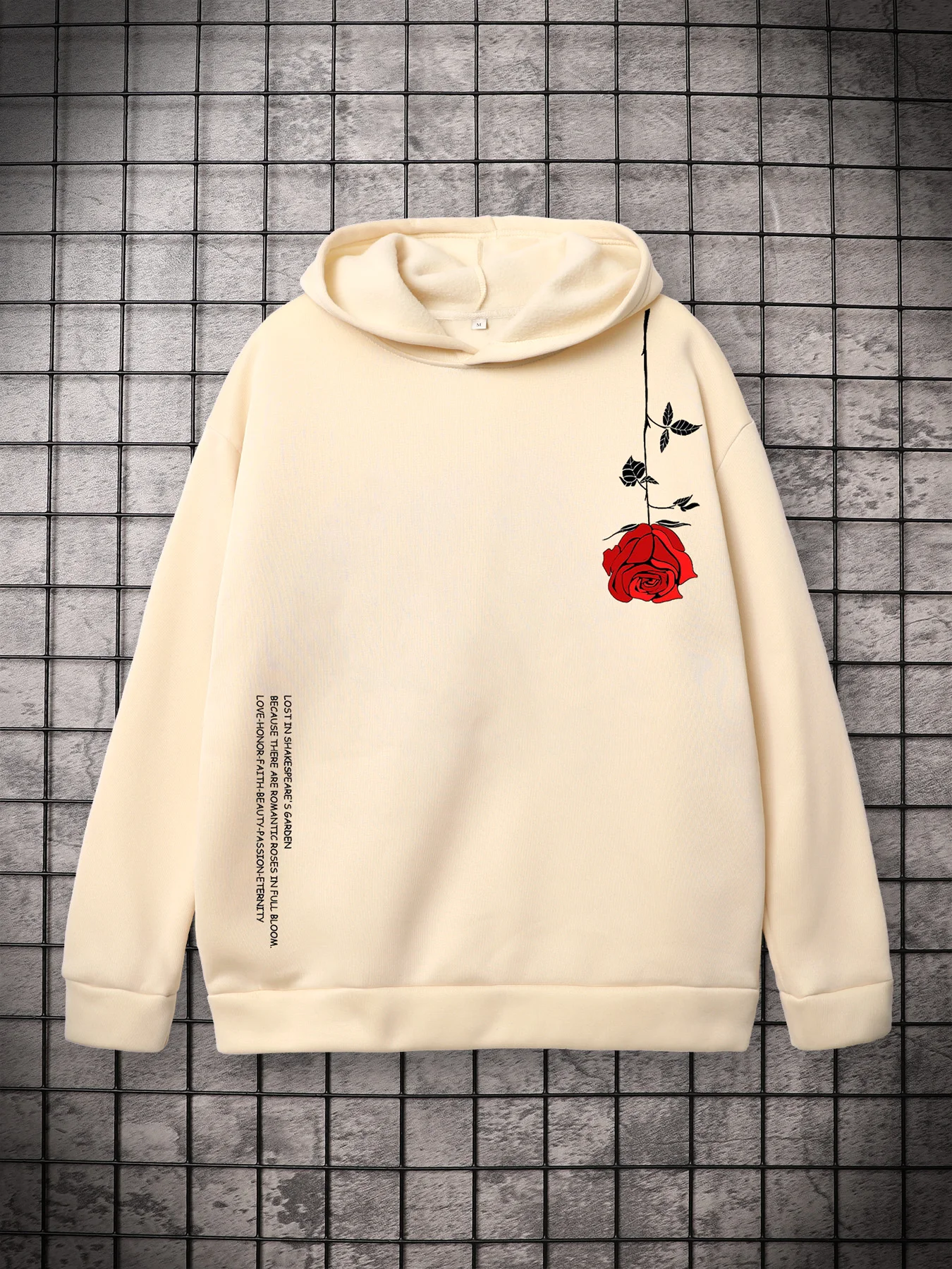 Sycpman Rose Printed Hoodies for Men Autumn and Winter Couple Loose Hoodie Women Casual Pullover Street Top
Sycpman Rose Printed Hoodies for Men Autumn and Winter Couple Loose Hoodie Women Casual Pullover Street Top