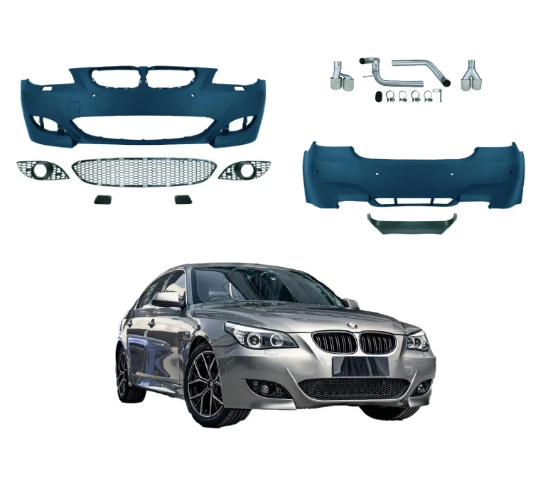 Для BM w 5-й серии E60 Bodykit, новое состояние в стиле M5, обновление для с боковыми полосками решетки переднего и заднего бампера
Для BM w 5-й серии E60 Bodykit, новое состояние в стиле M5, обновление для с боковыми полосками решетки переднего и заднего бампера
