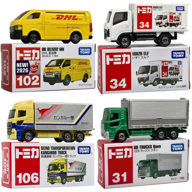 Takara Tomy Tomica No. 102 Dhl Delivery Car Diecast Alloy Model Replica Series Toy For Boys Birthday Graduation Gifts
Takara Tomy Tomica No. 102 Dhl Delivery Car Diecast Alloy Model Replica Series Toy For Boys Birthday Graduation Gifts