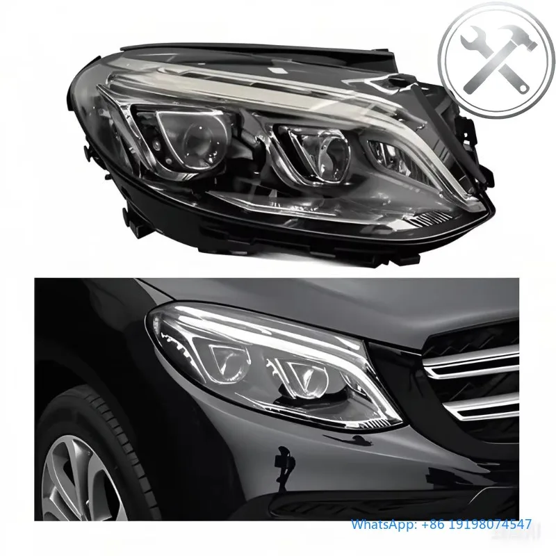 High Quality 2015-2019 Full LED Headlight Assembly White DRL 12V Waterproof Black Housing Automotive Front Lighting Parts
High Quality 2015-2019 Full LED Headlight Assembly White DRL 12V Waterproof Black Housing Automotive Front Lighting Parts