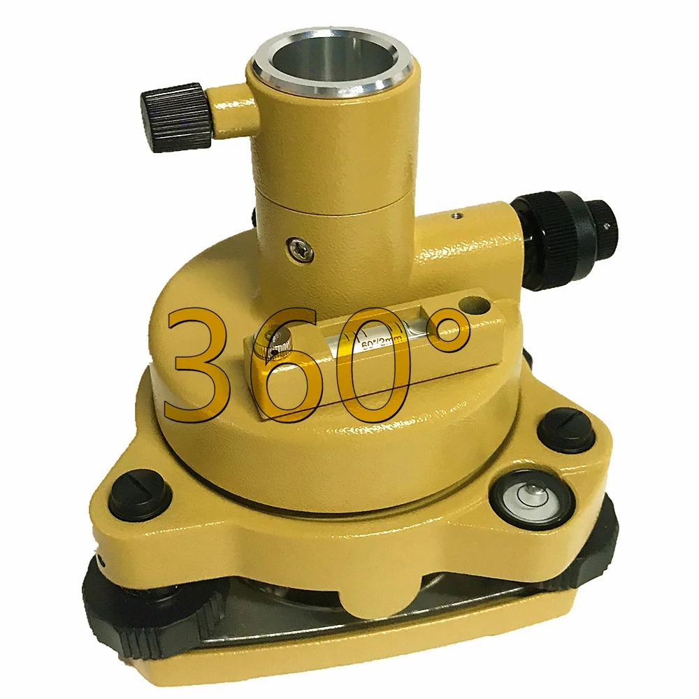 Original Image Yellow Three-Jaw Tribrach & Adapter W/Optical Plumme holder for NIKON Trimble Pentex Type Prisms GPS SURVE
Original Image Yellow Three-Jaw Tribrach & Adapter W/Optical Plumme holder for NIKON Trimble Pentex Type Prisms GPS SURVE