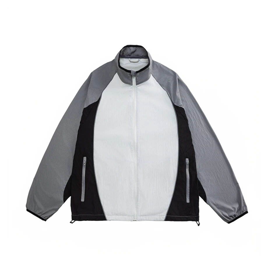Summer Sunscreen Clothing Jacket Men Streetwear Hip Hop Thin Coats Oversized Harajuku Vintage Color Block Casual Jackets Unisex
Summer Sunscreen Clothing Jacket Men Streetwear Hip Hop Thin Coats Oversized Harajuku Vintage Color Block Casual Jackets Unisex