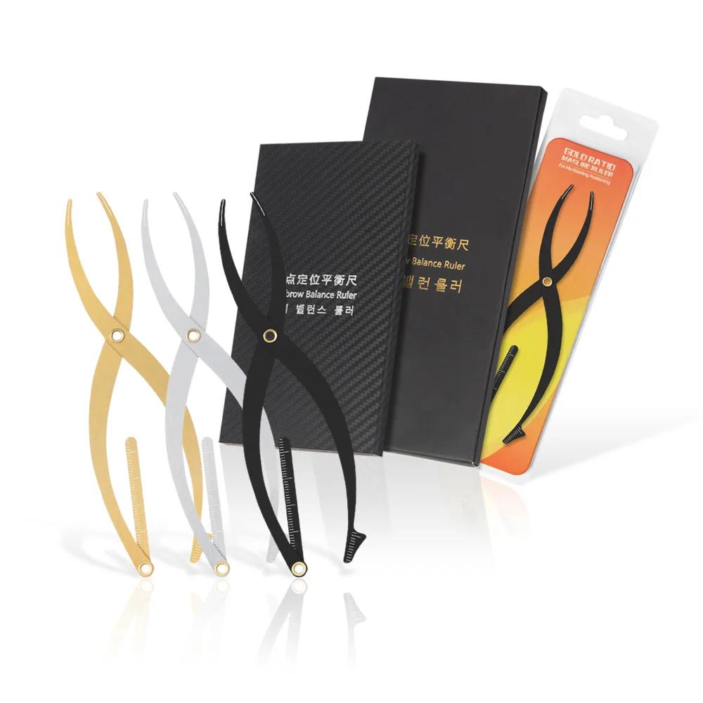 Eyebrow Tattoo Golden Ratio Positioning Ruler Stainless Steel Eyebrow Mapping Ruler Permanent Makeup PMU Measurement Tool
Eyebrow Tattoo Golden Ratio Positioning Ruler Stainless Steel Eyebrow Mapping Ruler Permanent Makeup PMU Measurement Tool